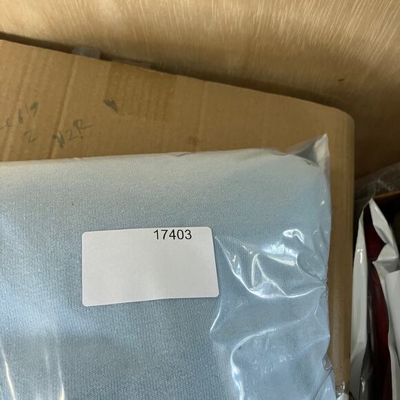 Carhartt Hoodie Mens Size L Light Blue Loose Fit Pullover Workwear Logo Sleeve - Picture 8 of 8